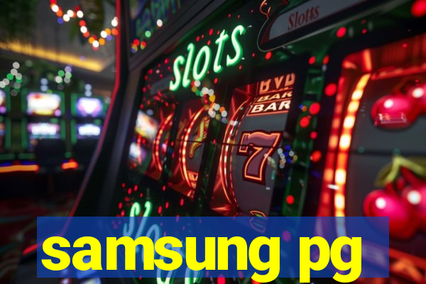 samsung pg